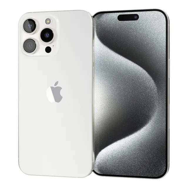 Apple Iphone 15 Pro Max 512gb Blanco Titanio Reacondicionado Estética De 9 Batería 80 A 90% Celular Grado A Usa Esim Blanco