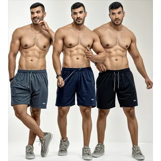 Bermuda Dryfit Short Kit 3 Fitness Academia Bolsos Premium Bermuda Dryfit Short Kit 3 Fitness Academia Bolsos Premium