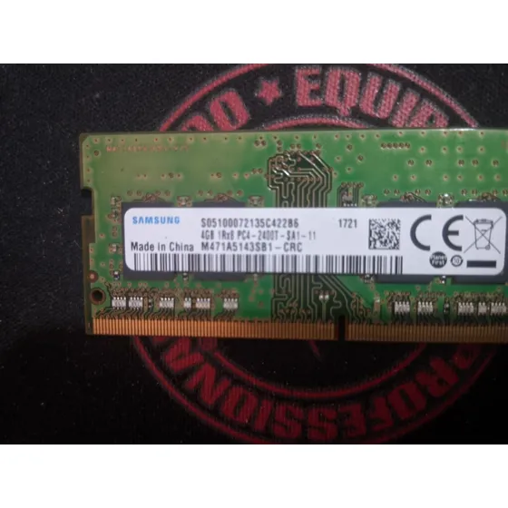 Memoria Ram 4gb Ddr4 2400t Samsung Laptop