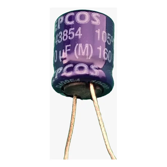 2x Capacitor Eletrolitico 10uf/160v 105° 10x17mm S.b43854
