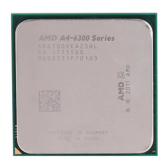 Processador AMD A4-Series A4-6300 AD6300OKHLBOX de 2 núcleos e 3.9GHz de frequência com gráfica integrada