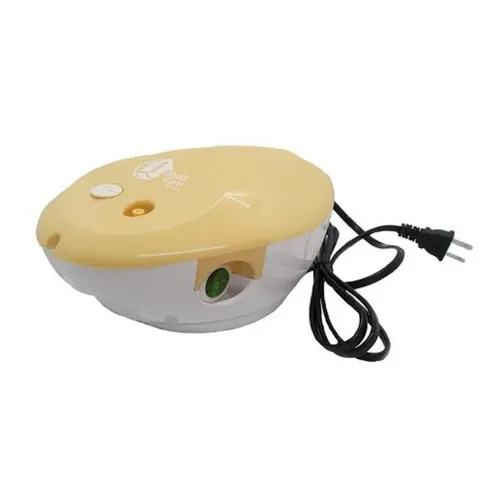 Nebulizador Neby Inhalacare Silencioso Con Mascarillas Color Amarillo