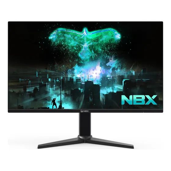 Monitor Gamer 27" NBX 180Hz 1Ms - con Cable Display Port/HDMI/Audio, FHD, IPS, Altura/Angulo Ajustable