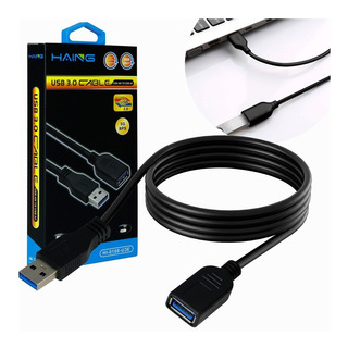 Cable Extension Usb 3.0 Macho Hembra 1 Metro Super Speed 5gb Color Negro Cable Extension Usb 3.0 Macho Hembra 1 Metro Super Speed 5gb Color Negro