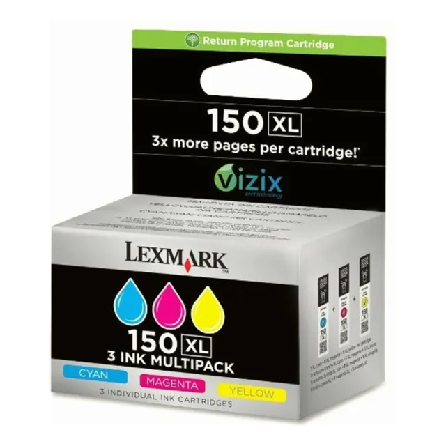 Lexmark High Yield 150xl Cmy Tri-pack