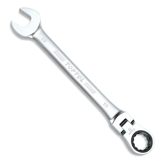 Llave Mixta De Rache Flexible Trabajo Pesado 19mm - Toptul