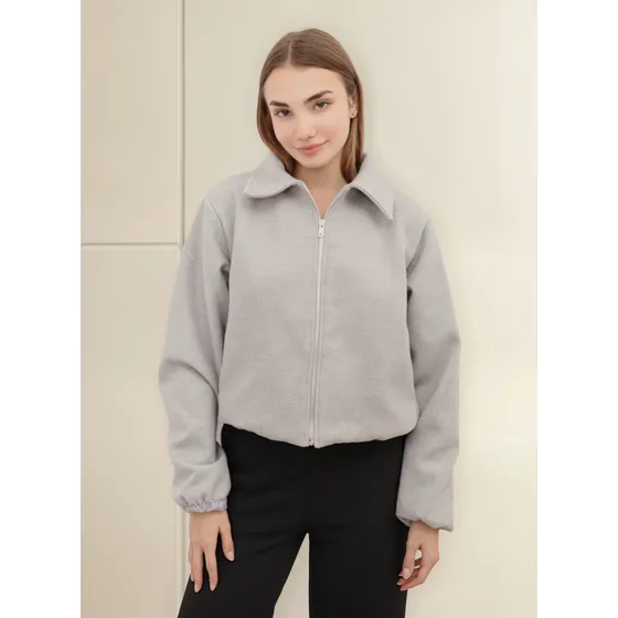 Campera Paño Con Cierre Metalico Thomas