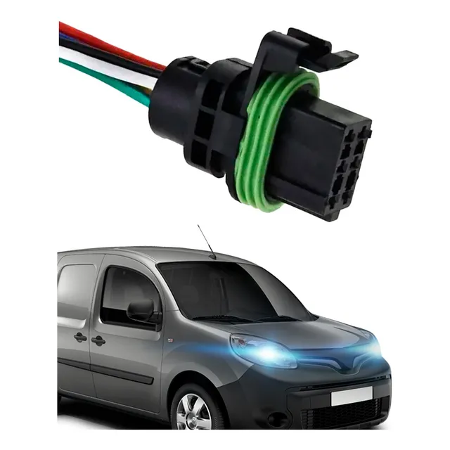 01 Conector Chicote Flange Combustível Kangoo  Symbol Duster