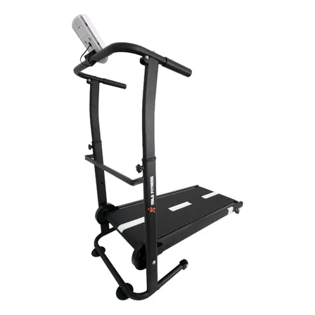 Esteira Mecânica Self Machine C/ Display Mile Fitness 2023 Cor Preto