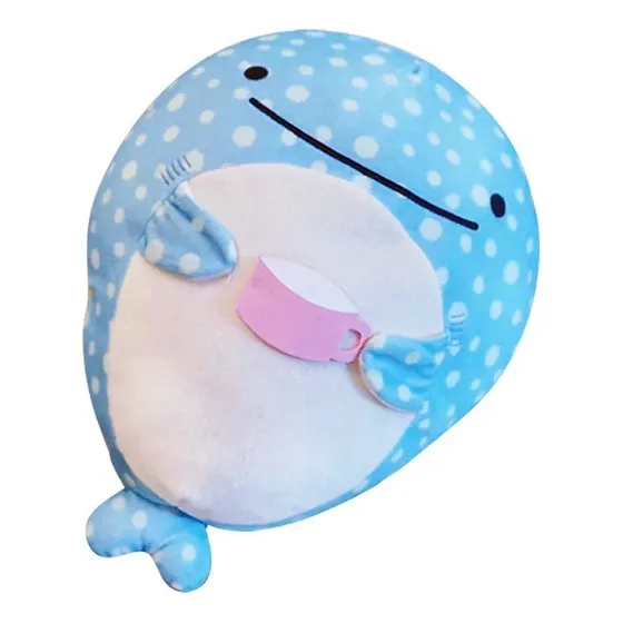 Peluche Ballena Jinbesan Kawaii (60 Cms)