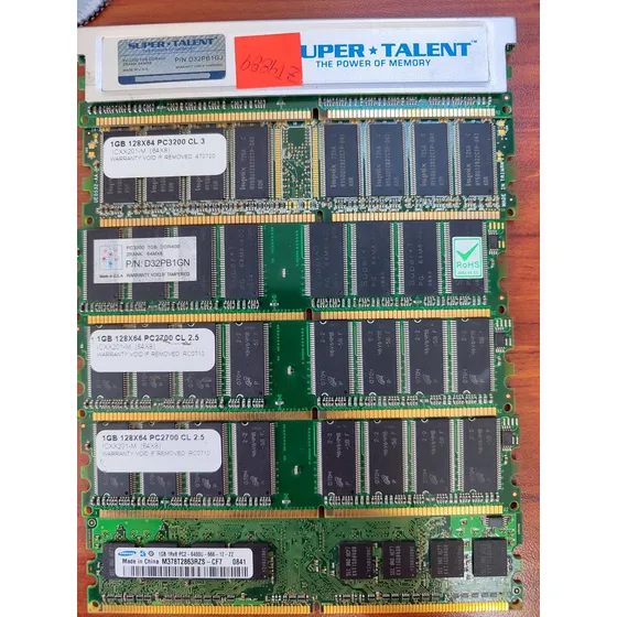 Memoria De Computadora Varias Diferentes