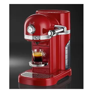 Cafetera + Te Kitchenaid By Nespresso Color Roja