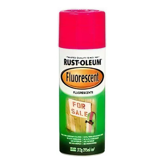 Aerosol Fluorescente Rust Oleum Calidad Y Precio Pintunet Color Rosa