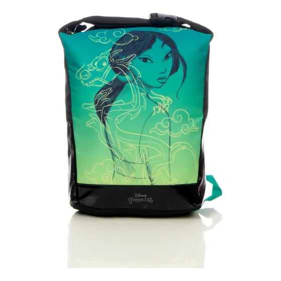 Mochila Hardhead Disney Princesas Mulan Color Verde