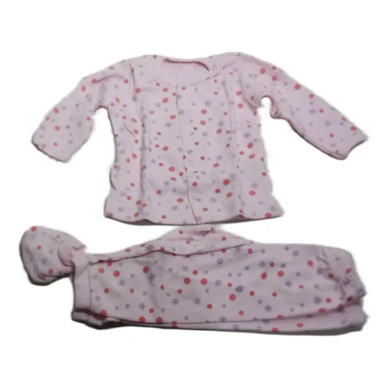 Pijama Ovejita 100 % Algodón Bebe Niña