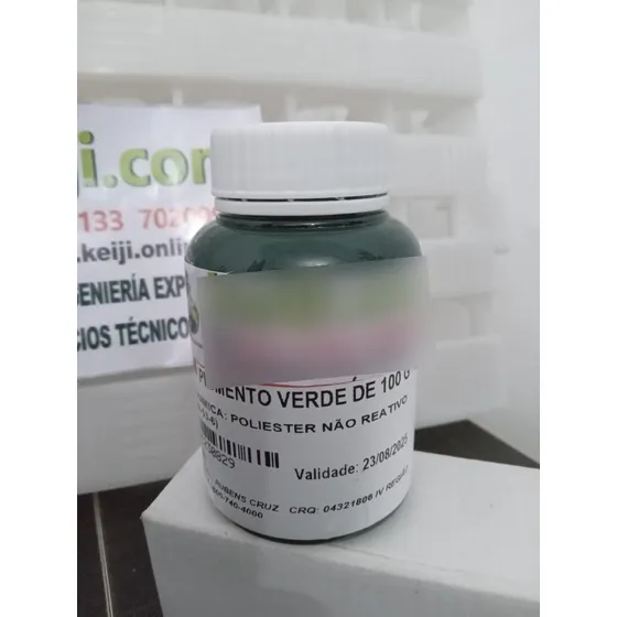 Pigmento Verde [0,100 Kg]