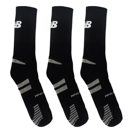 Kit 3 Meias New Balance Cano Alto 39 Ao 43 Estilo Street