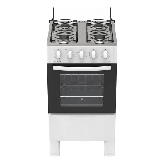 Cocina A Gas Futura Mattina Color Blanco