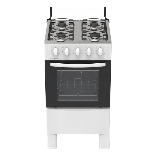 Cocina A Gas Futura Mattina Color Blanco