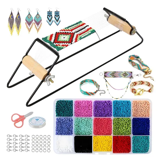 Kit Para Hacer Pulseras Para Niñas. Set Mostacillas