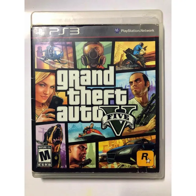 Grand Theft Auto V- Gta 5 Ps3 - Usado Disco Excelente Estado