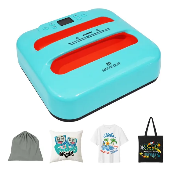 Plancha Transfer Prensa De Calor Vinil Sublimar Mecolour 30x25cm