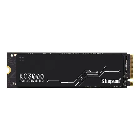 Disco Solido Ssd 1 Tb Nvme Kingston Kc3000 Color Negro