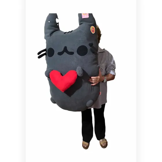 Peluche Gigante De Pusheen Cat De 1 Metro De Alto