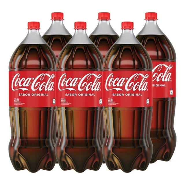 Refresco Coca - Cola - 3 Litros Funda X6