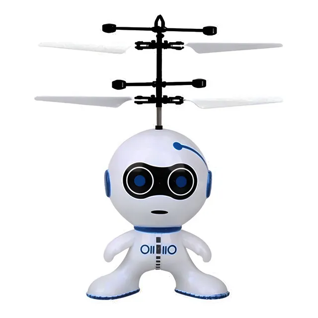 Helicóptero Drone Robô Voa Sensor Pelas Mãos Sem Controle