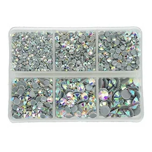 Queenme Hotfix Piedra Cristal Para Pegar Plancha Redonda