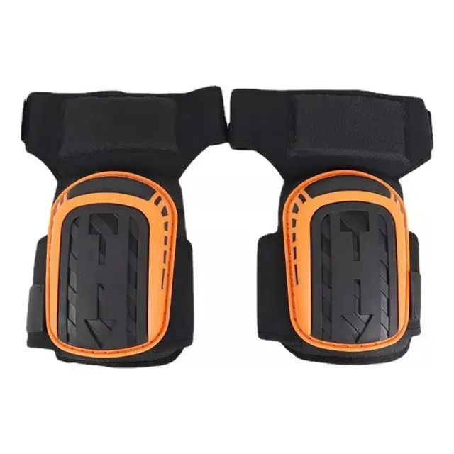 Rodilleras Protección Trabajo Ergonómica KIDOMY KDMRN01 Color negro/naranja