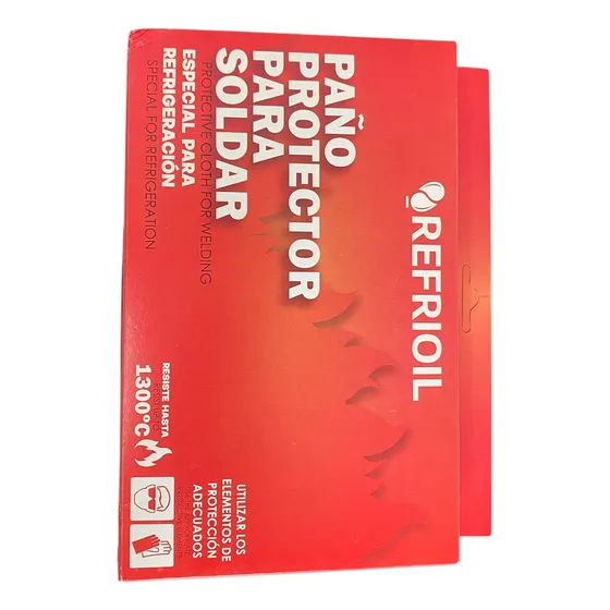Paño Protector Para Soldar  Resiste Hasta 1300 C Blanco Paño