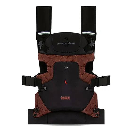 Canguru SideKick Reserva ergonômico, ajustável em 4 posições, suporta até 18 kg, posição M para conforto, babador atoalhado, alças acolchoadas e lavável - Safety 1st