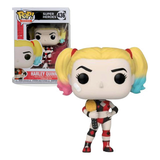 Boneco Pop! Arlequina Harley Quinn #436 Boneco Pop! Arlequina Harley Quinn #436