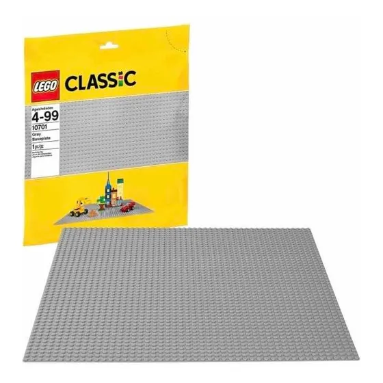 Lego Base Modelo 10701 Color Gris