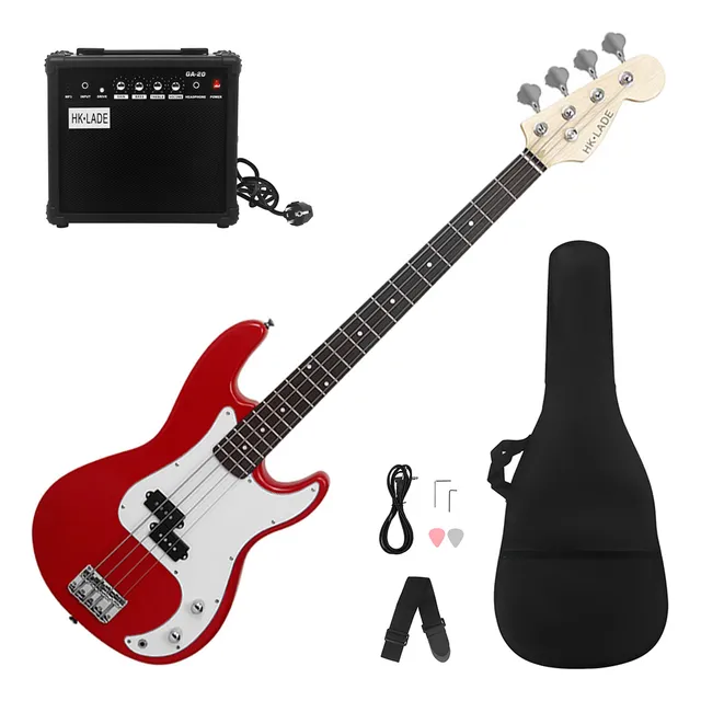 Palmusic Bajo Eléctrico Acabado Cuerpo Número De Cuerdas 4