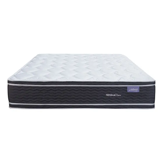 Colchon Inducol Nimbus Visco 2x2 Espuma Viscoelastica 