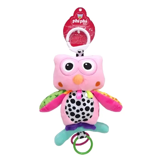Cunero Musical Lechuza / Burro / Cocodrilo Phi Phi Toys 8671