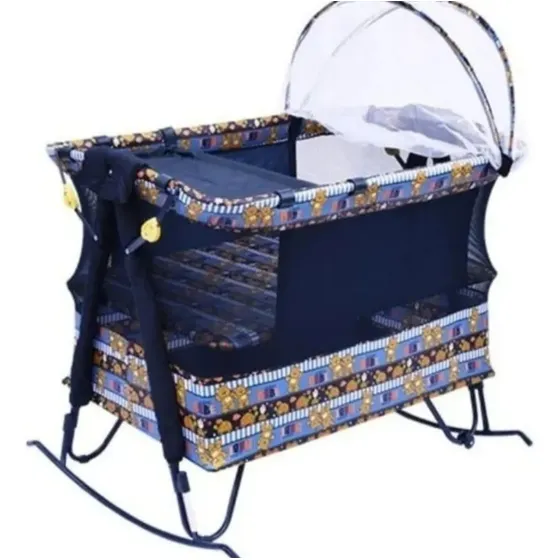 Corral Para Bebe Súper Nikol Colchóneta Cambiador Toldillo