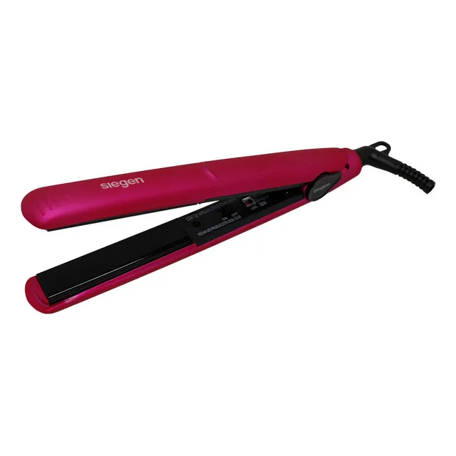 Alisadora Sg 3515 I Cerámica Más Tourmalina Nanosilver 210°c Color Rosa