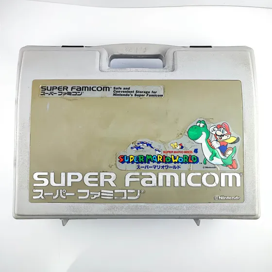 Console Super Famicom Com Maleta + 10 Jogos