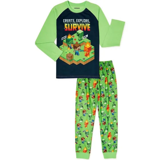 Pijama Minecraft Importada Niño