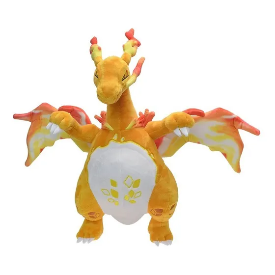 Laranja Mega Gigantamax Charizard Pelúcia Boneca Presente