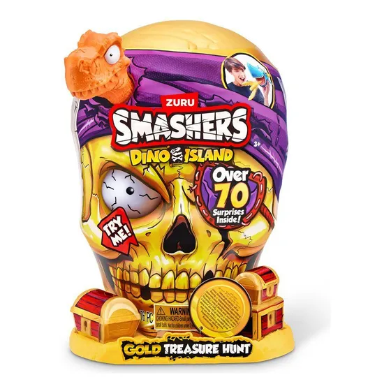 Smashers Dino Island Gold Treasure Hunt 1 - Diversión Diviértete