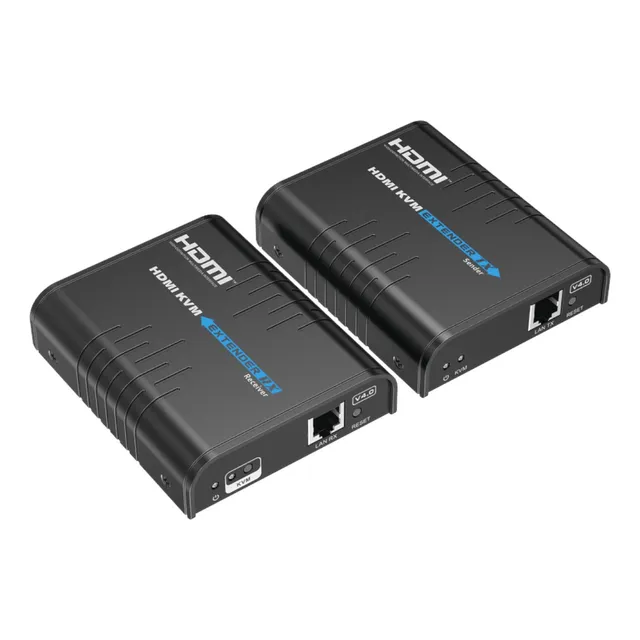 Kit Extensor Hdmi O Usb Distancia 120m Por Cable De Red