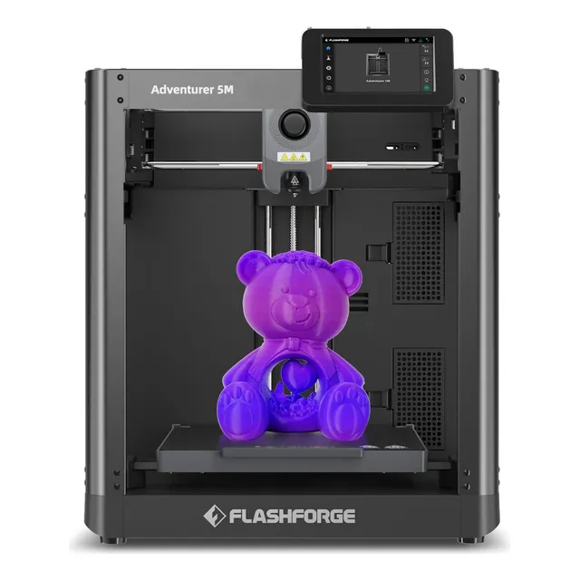 Flashforge Impresora 3d Adventurer 5m Con Nivelación Total. Color Aventurero 5m