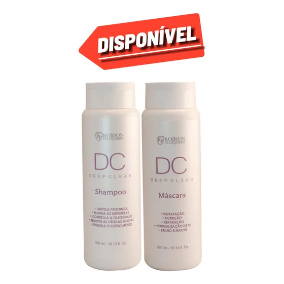 Deep Clean 300ml Lançamento Robson Peluquero