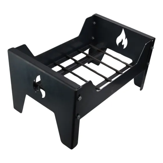 Brasero / Fogonero Plegable Para Parrilla