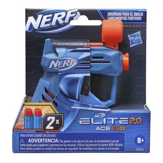 Lanzador Nerf Elite 2.0 Ace Sd-1  Hasbro